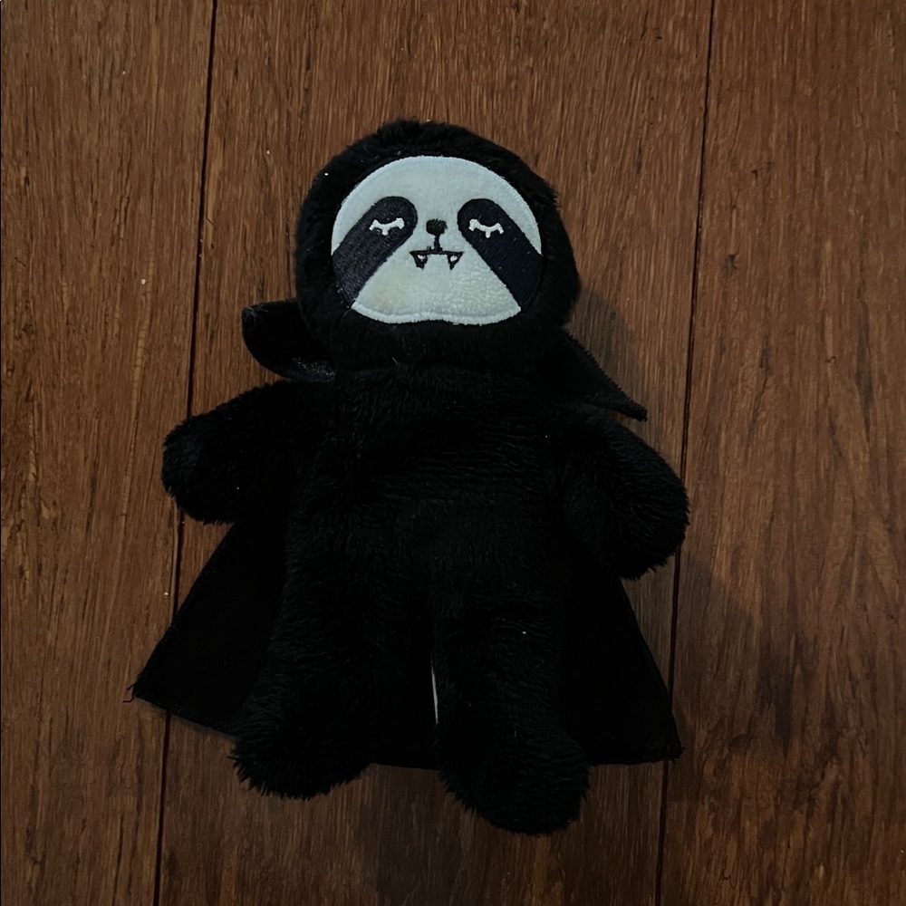 SlumberkisnBlack Vampire Sloth Plush Toy